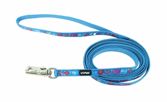 Coastal Pet Products Li’l Sea Creatures Li’l Pals Charming Ribbon Overlay Dog Leash