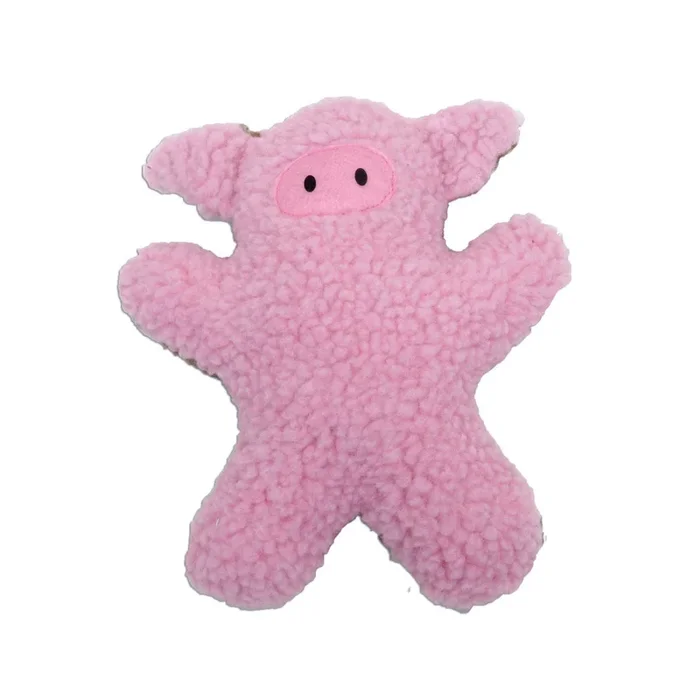 Coastal Pet Products Rascals Fleec-e-Friends Dog Toys (Pig, 8″)