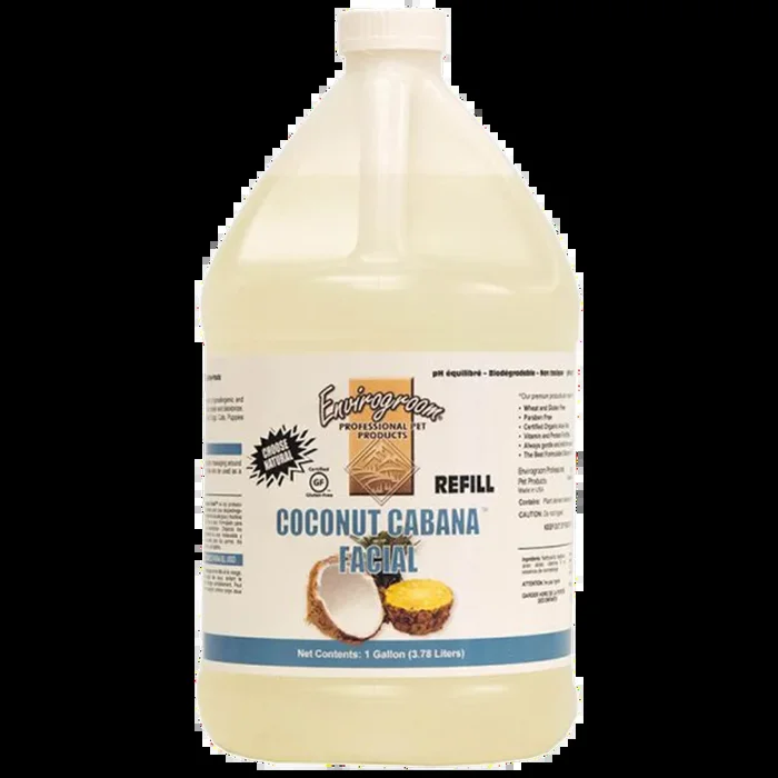 Coconut Cabana Foaming Facial 1 Gallon by Envirogroom