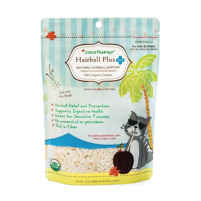 COCOTHERAPY Organic Hairball Plus – Hairball management for cats & kittens