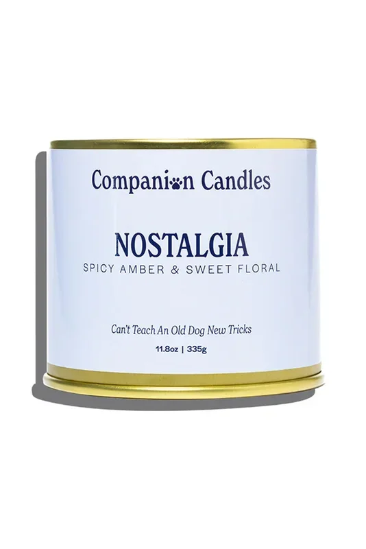 Companion Nostalgia Amber and Sweet Floral Candle