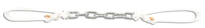 Correa de cadena para perros y cuerdas de Martin Saddlery, 7 eslabones