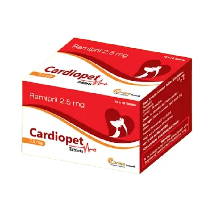 Corsie Cardiopet Ramipril 2.5mg Tablets for Dogs and Cats