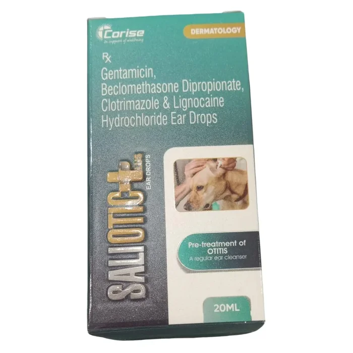 Corsie Saliotic Plus Ear Drops for Dogs 20ml