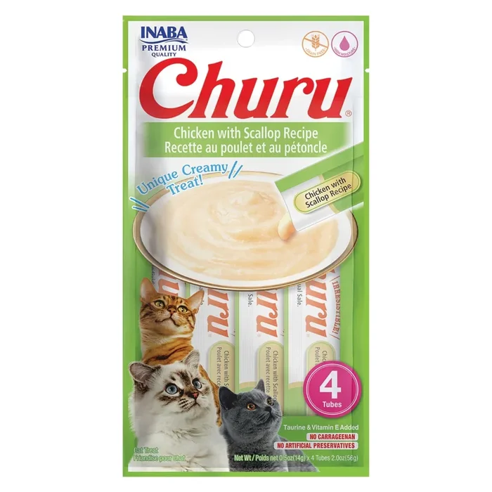 Creamy Cat Treat – CHURU – Chicken with Scallop Recipe