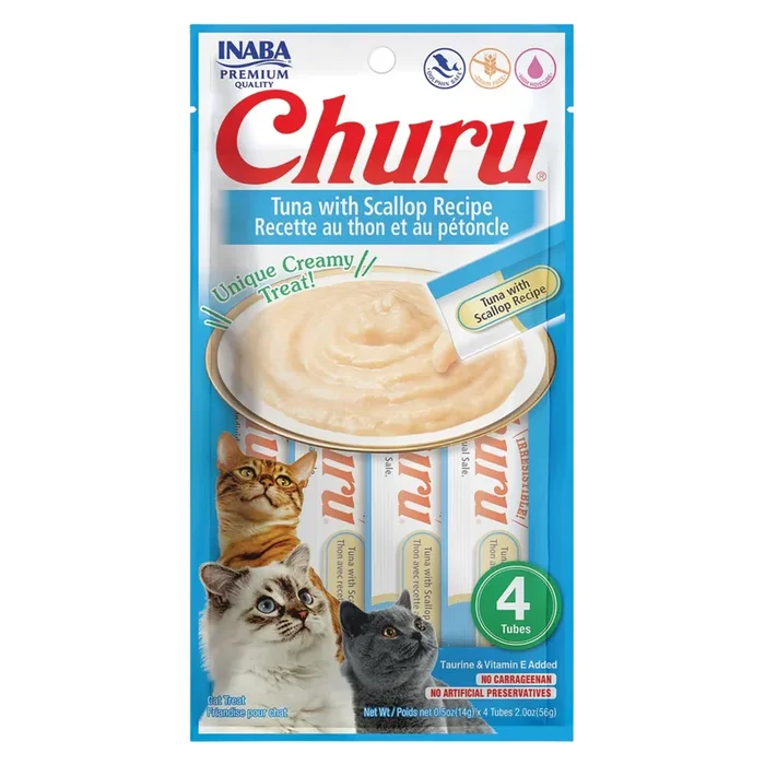Creamy Cat Treat – CHURU – Tuna with Scallop Recipe