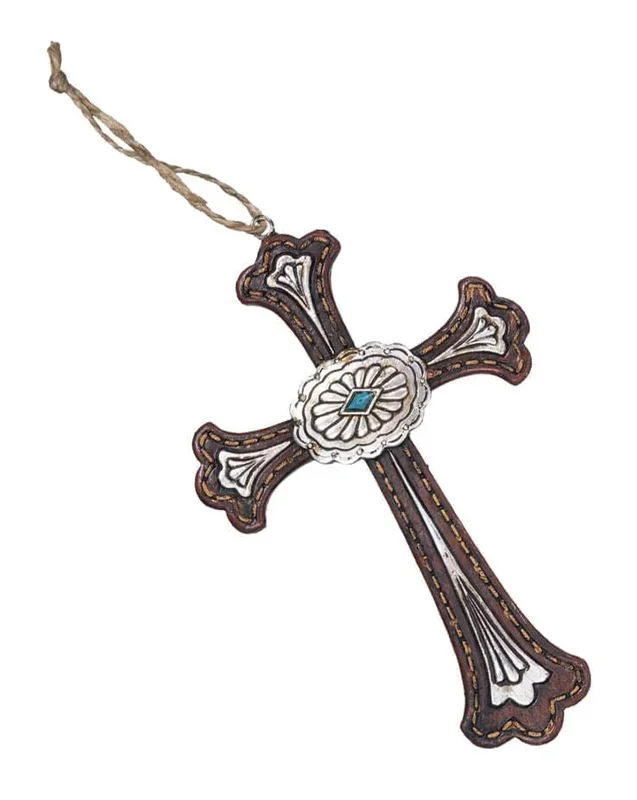 Cross Concho Ornament Decor