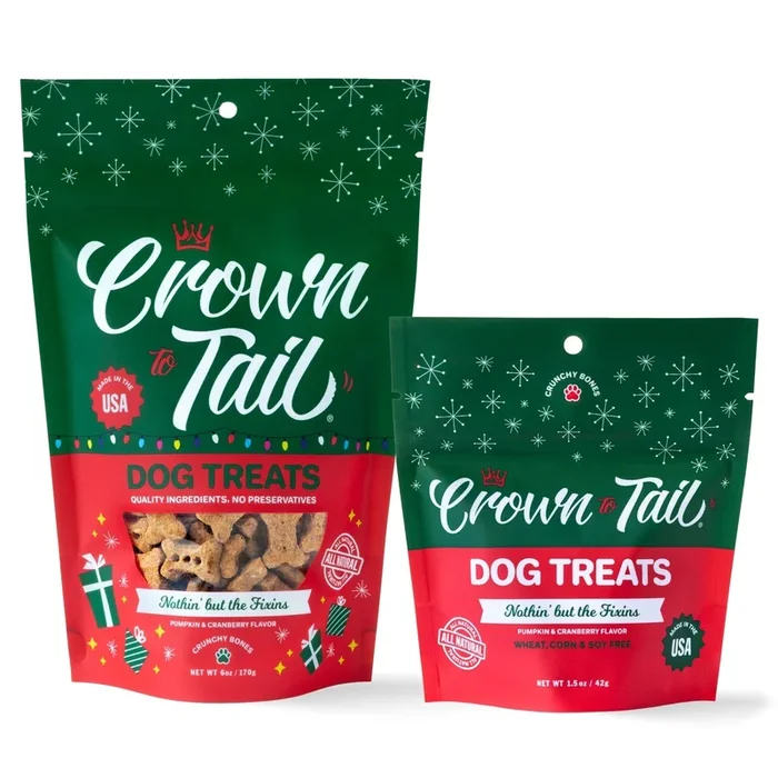 Crown to Tail Nothin’ But The Fixins Crunchy Dog Treats