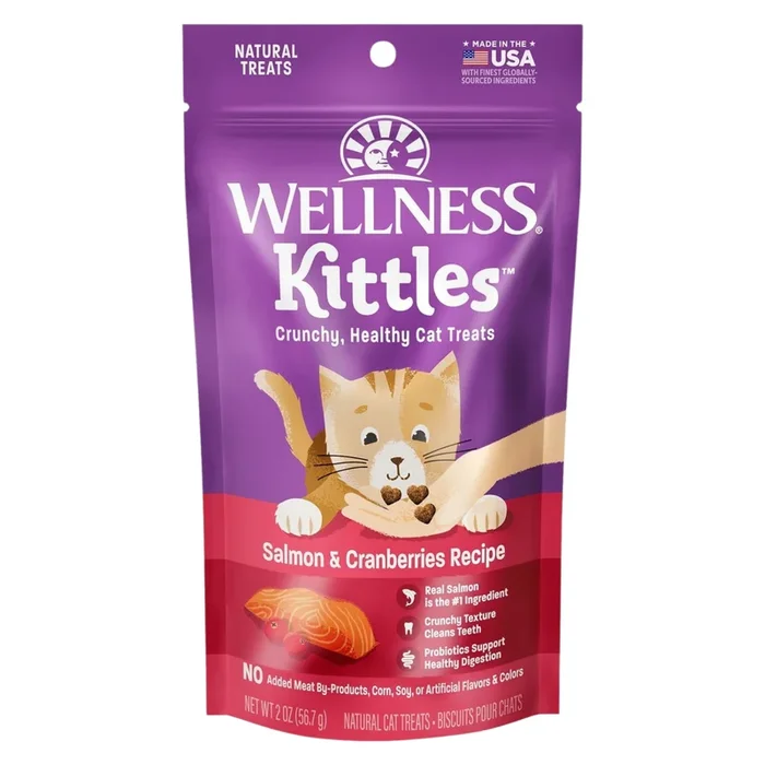 Crunchy Cat Treat – Kittles – Salmon & Cranberries