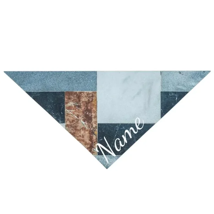 Custom Dog Bandana – Blue Ocean Patterns