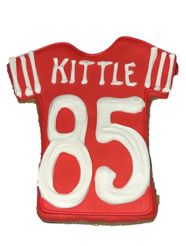 Custom Dog Jersey Cookie 49 ers Kittle