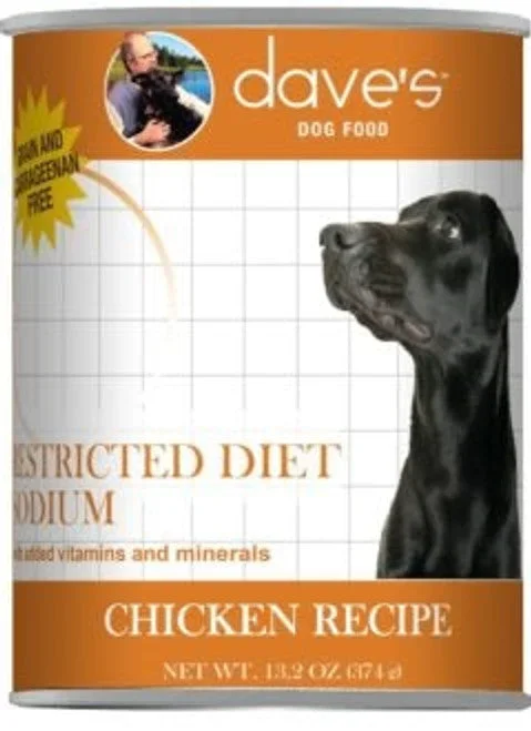 Dave’s Canned Dog Food-Restricted Sodium