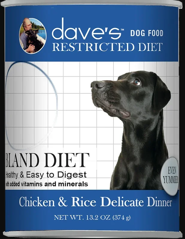 Dave’s Restricted Diet Bland – Chicken and Rice Canned Dog Food