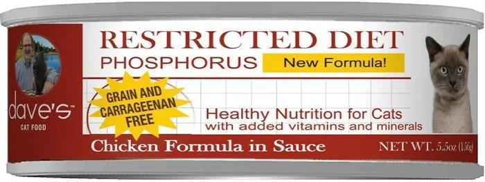 Dave’s Restricted Diet Phosphorous Chicken Dinner Canned Cat Food