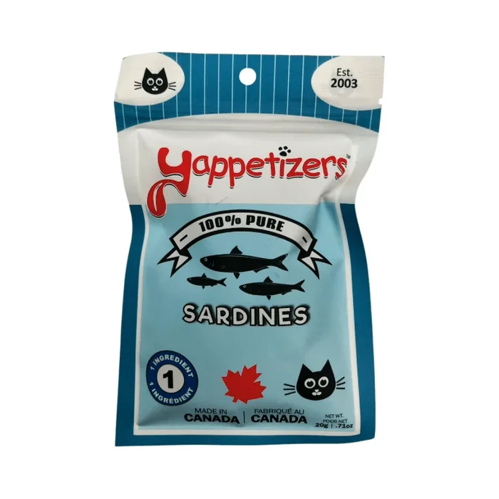 Dehydrated Cat Treat – Sardine – 20 g