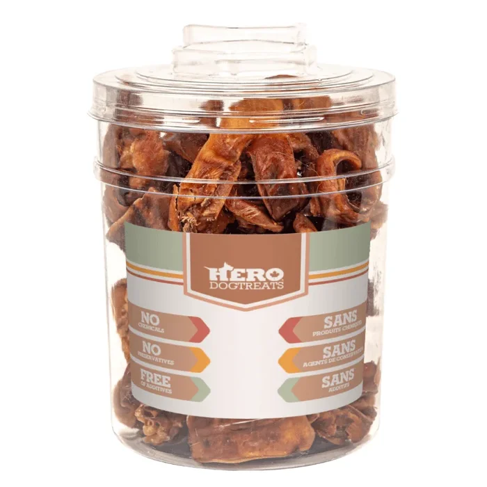 Dehydrated Dog Treat – Pig Ear Strips – 1 pc (Bulk)