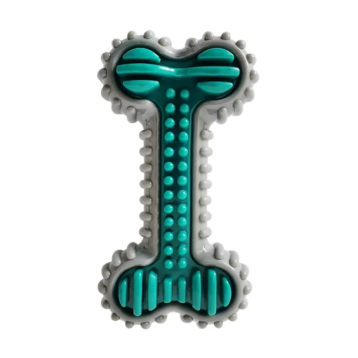 Dental TPR Double Layer Bone – Dog Toy for Light-Medium Chewers