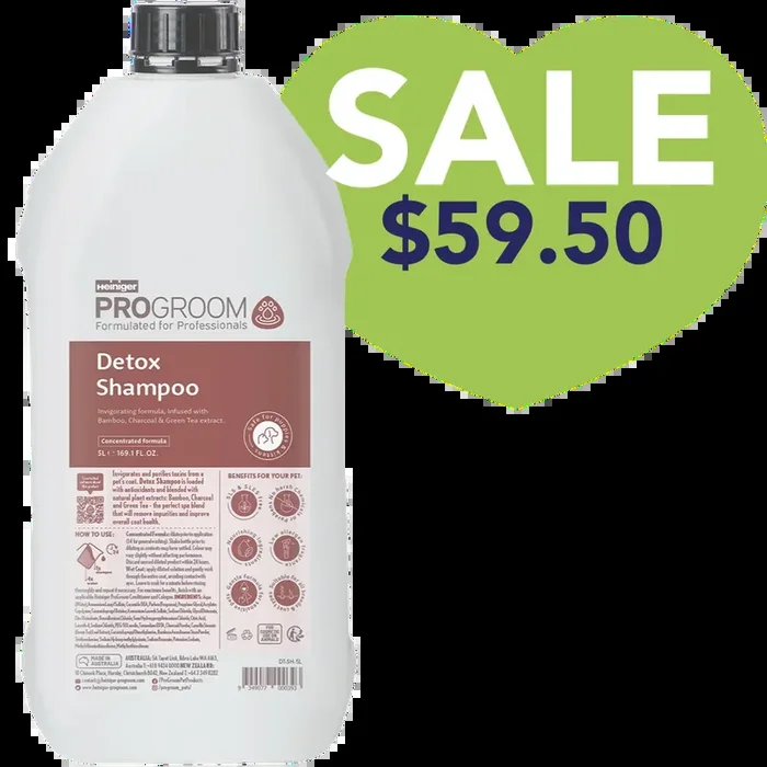 Detox Shampoo 5 Litre by Heiniger ProGroom