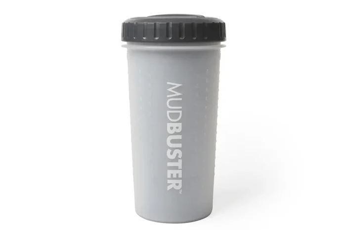 Dexas International – Mud Buster w/ Travel Lid Gray