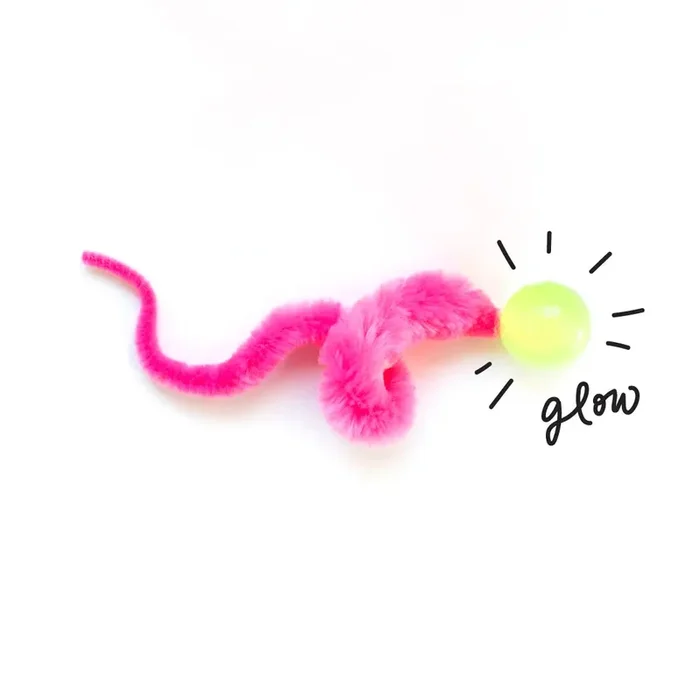 Dezi & Roo – Cat Toy Wiggly Glow Ball