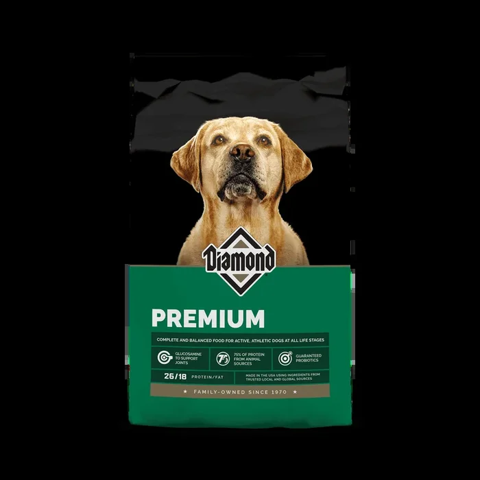 Diamond Premium Adult Dry Dog Food – Chicken – 50lb Bag
