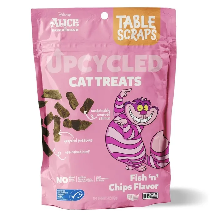 Disney Table Scraps Upcycled Cat Treats, 3 oz, Grain-Free, Natural, Made in USA