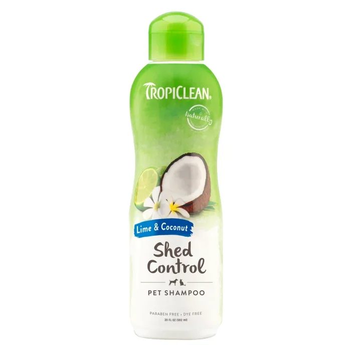 Dog & Cat Shampoo – Lime & Cocoa Butter Shed Control – 20 fl oz