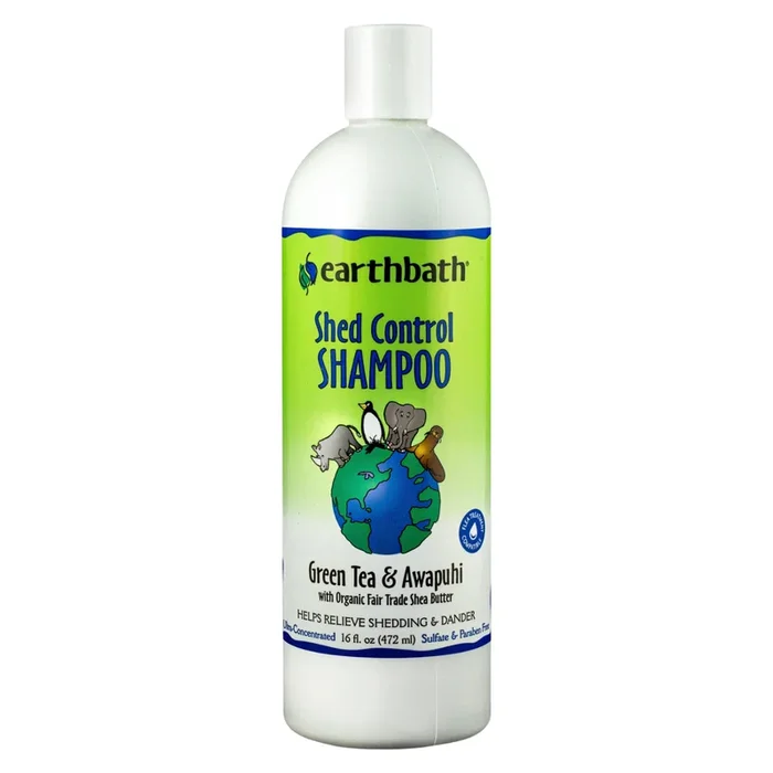 Dog & Cat Shampoo – Shed Control (Green Tea & Awapuhi) – 16 fl oz
