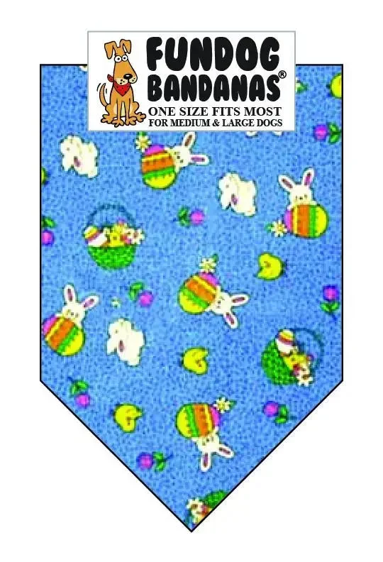 Dog Bandana Bunny Patch