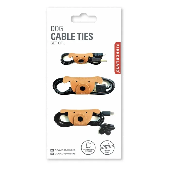 Dog Cable Ties – Set of 3