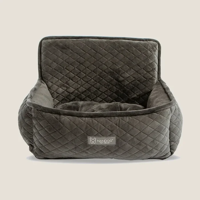 DOG CAR SEAT (DARK GREY) – SMALL