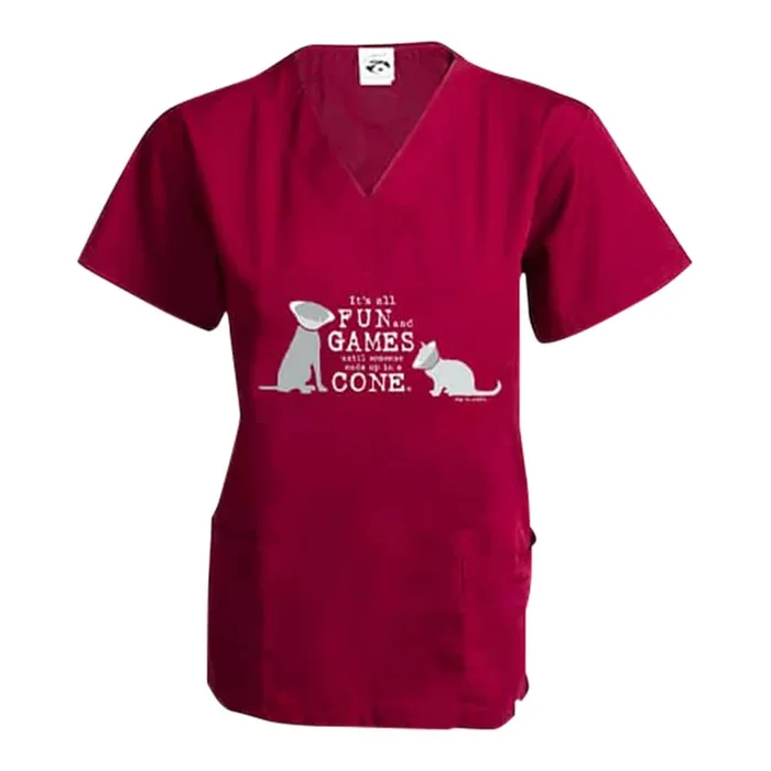 Dog is Good Scrub Tops