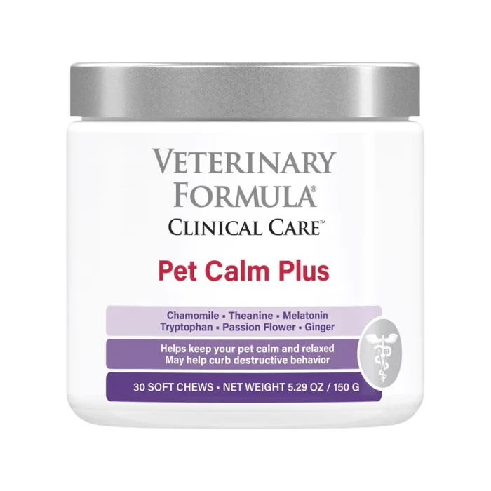 Dog Supplement – Pet Calm Plus – 5.29 oz, 30 soft chews