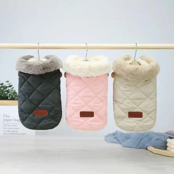 Dog Vest w/ Fur-Lined – Dog & Cat Apparel