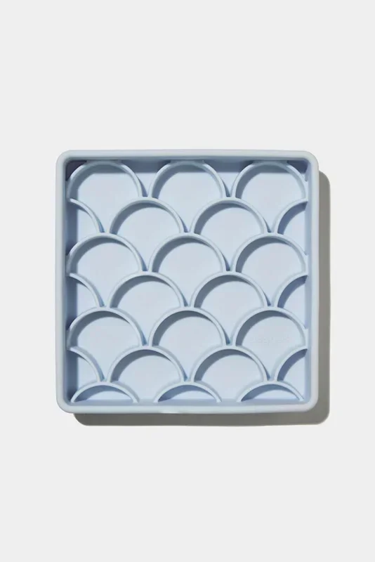 Dogged 3-in-1 Fish Scale Sky Slow Feeder Dog Bowl