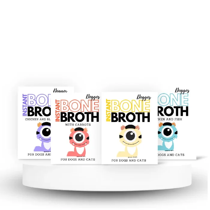 Doggos Bone Broth Every where for Dogs and Cats (4 Flavours)