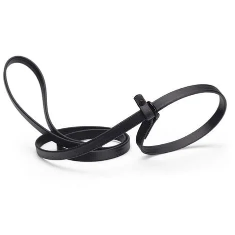 DOGLINE Biothane Slip Lead Black 5ft