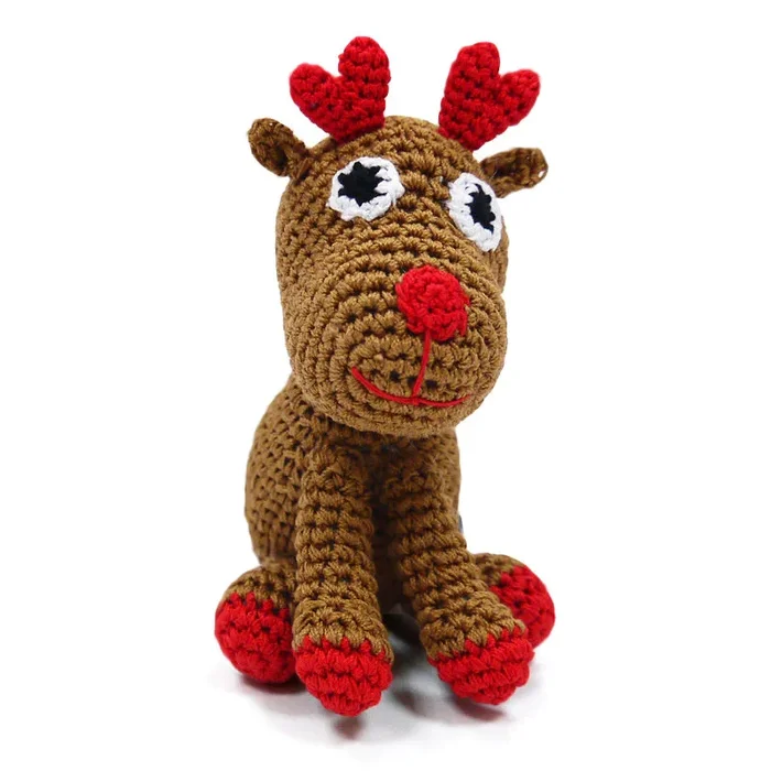 Dogo Pet – Crochet Reindeer Toy