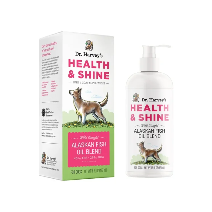 Dr. Harvey’s Health and Shine Alaskan Fish Oil Supplement for Dogs
