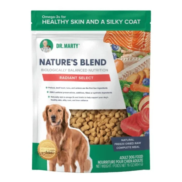 DR MARTY Dog Nature’s Blend Radiant Select Freezedried