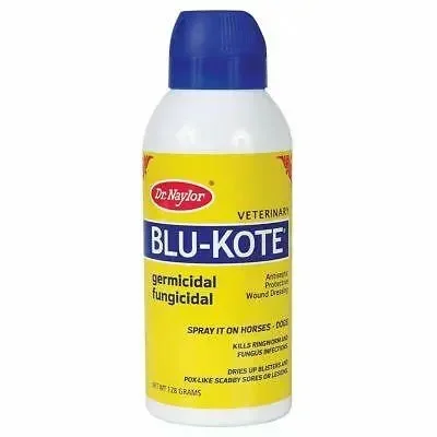 Dr. Naylor Blu-Kote Veterinary Antiseptic Spray 5 oz. Animal Wound Treatment