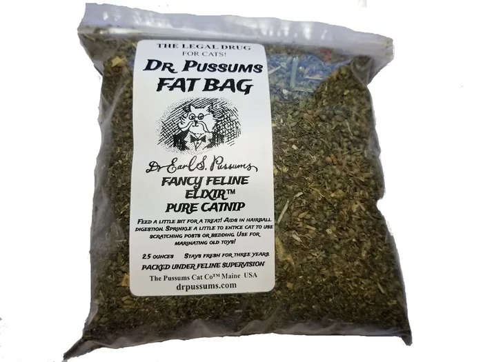 DR. PUSSUMS Fat Bag Catnip 2.5oz