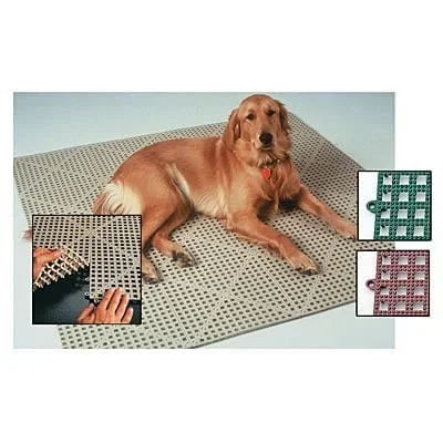 Dri-Dek Anti-Bacterial Interlocking Tiles, Sheets & Rolls – Durable Pet & Kennel Mats