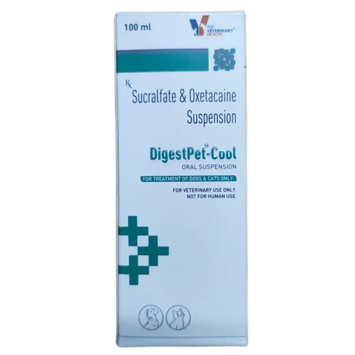 Drools DigestPet Cool Oral Suspension (Sucralfate & Oxetacaine) for Dogs and Cats