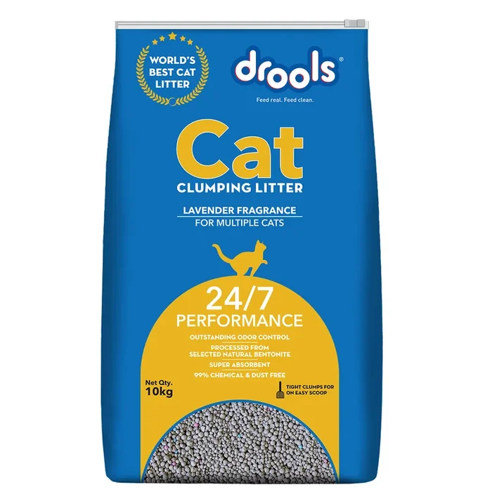 Drools Lavender Scented Clumping Cat Litter