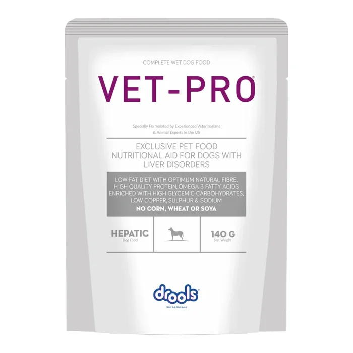 Drools VET PRO Hepatic Pet Wet Food for Dogs
