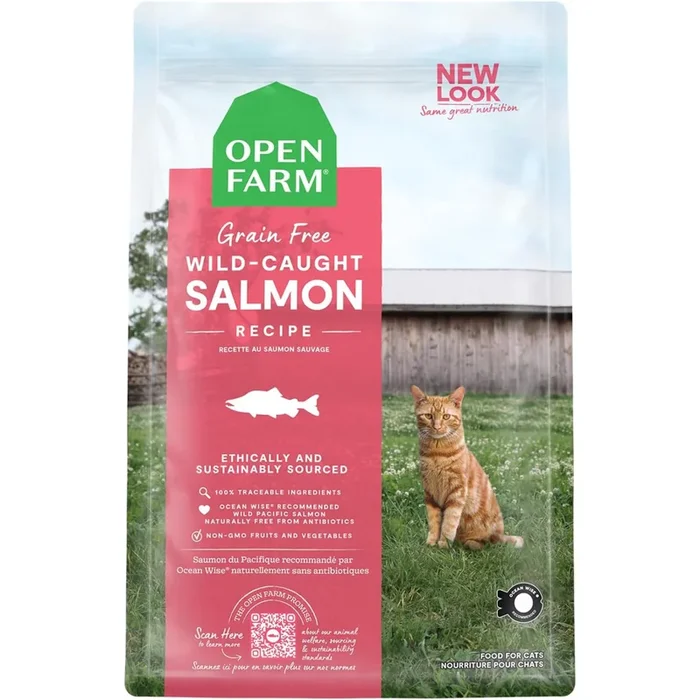 Dry Cat Food – Grain Free Wild Caught Salmon Recipe
