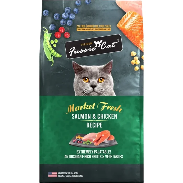 Dry Cat Food – Market Fresh – Salmon & Chicken Recipe