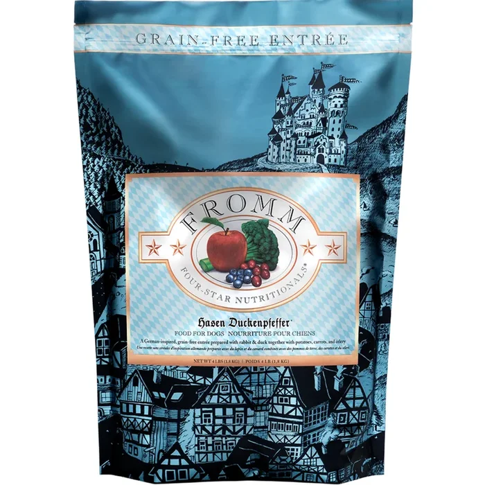 Dry Dog Food – FOUR STAR – Grain Free – Hasen Duckenpfeffer Recipe
