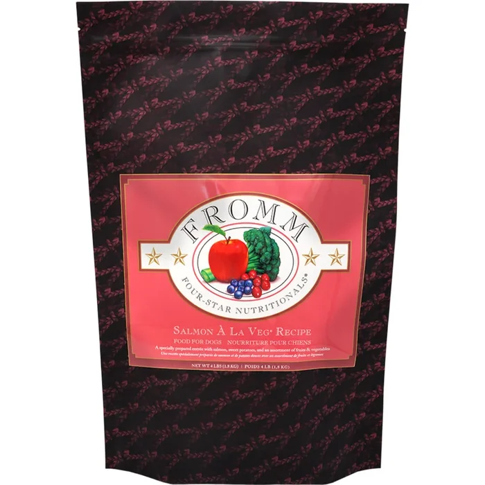 Dry Dog Food – FOUR STAR – Salmon À La Veg Recipe